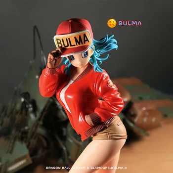 7,87 in/26 cm Anime Figur Dragon Ball Z Bulma Action-figuren Pvc Statue Modell Sammlung Schreibtisch Decora