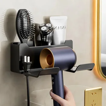 Haartrockner Halter Wand Trockner Wiege Haarglätter Stehen Haartrockner Organizer Box Wc Gebläse Halter Regal