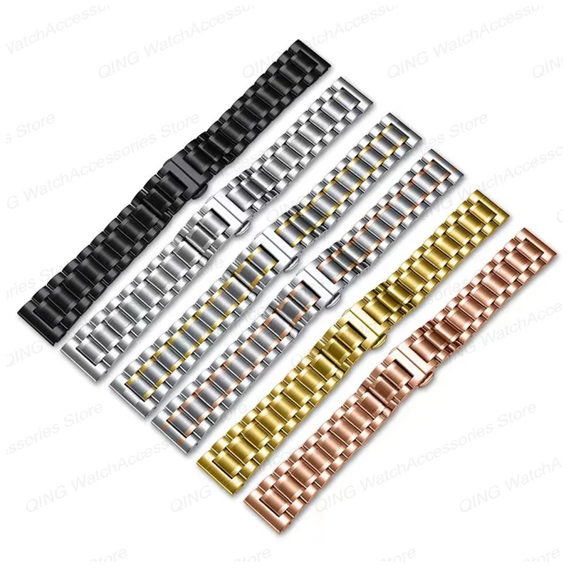 Arc Flat End Solid Edelstahl-Uhrenarmband für Tissot – Bild 2