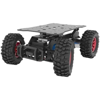 RC Ackerman Chassis mit Motor Roboterauto, unterstützt ROS-System und Sportkamera für Raspberry, für Arduino