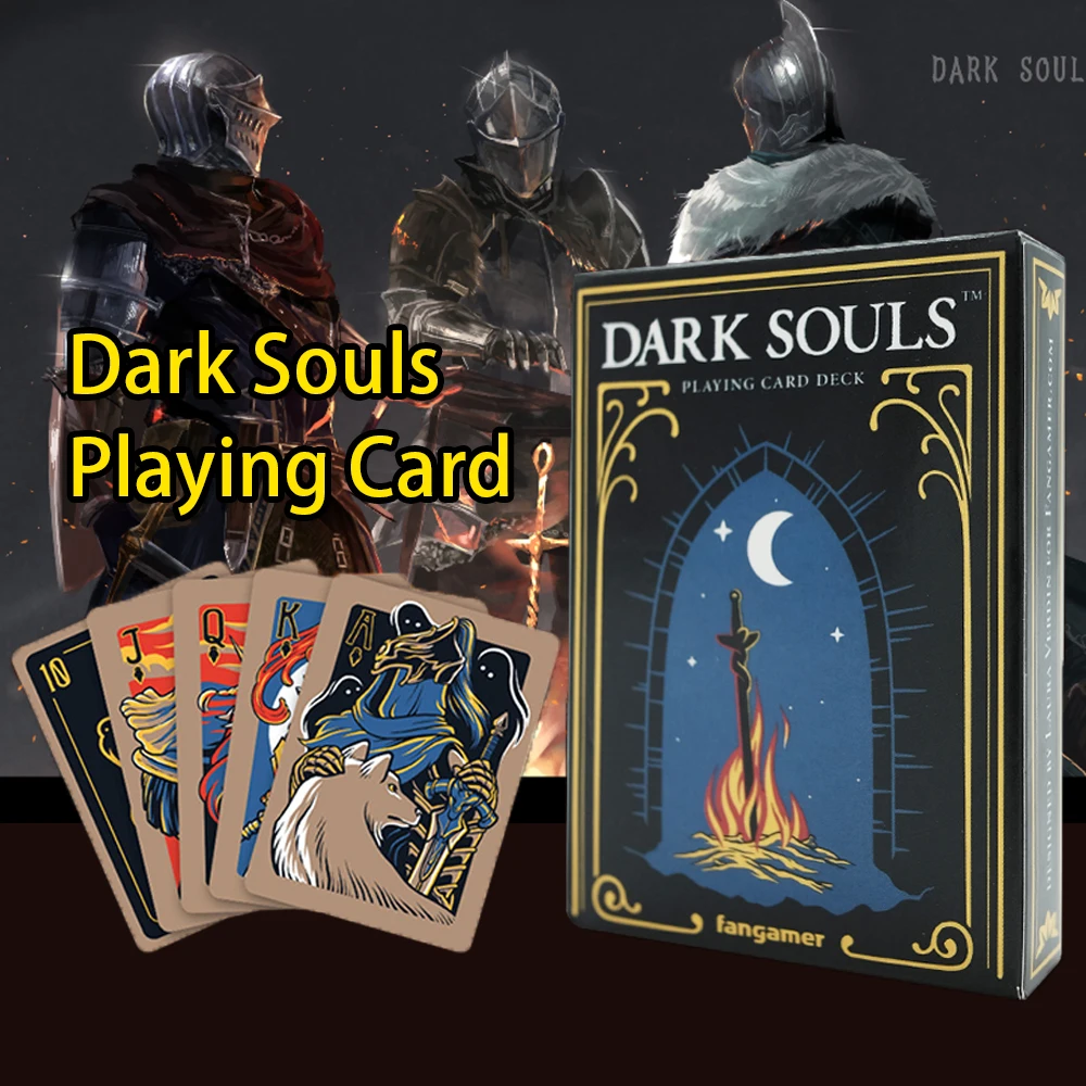 Dark Souls Poker-Karten – Deck mit 52 Karten, perfekt zum
