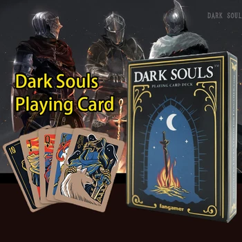 Dark Souls Poker-Karten - Deck mit 52 Karten, perfekt zum Spielen von Poker, Black Jack, Big 2 und anderen