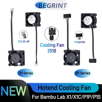 2510 Lüfter Für Bambu Lab X1/P1 Hotend Lüfter Mit Kabel Schnelle lüfter Für Bambu X1C P1S P1P 3D Drucker