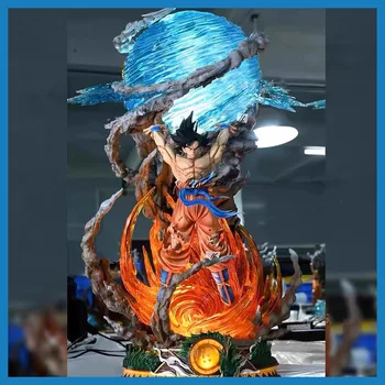 25 cm Dragon Ball Figuren Geist Bombe Sou Goku Anime Figuren Super Saiya Pvc Statue Puppe Action Figur Modell