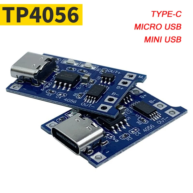TP4056 mit Schutz, zwei Funktionen, 5 V, 1 A