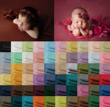 150*170cm Neugeborenen Fotografie Requisiten Decke Baby Decke Hintergrund Stoffe Fotografie Studio Zubehör