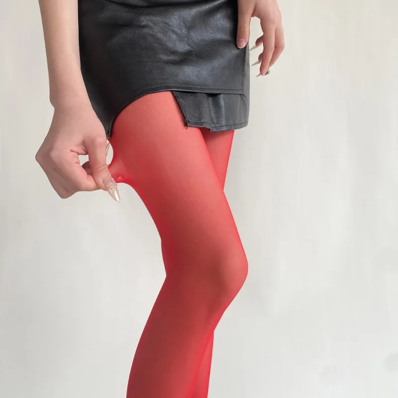 Frauen Sexy Transparente Strümpfe Damen Weiß Grün – Bild 6