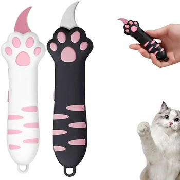 Niedliche Katzenpfoten-Schneidemesser, Mini Tragbare Katzenkrallen-Universalmesser, Kreative