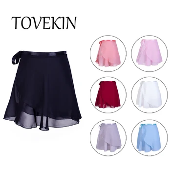 Erwachsene Chiffon Ballett Tutu Tanz Rock Frauen Mädchen Gymnastik Wrap Rock Training Ballett Röcke Ю Nang