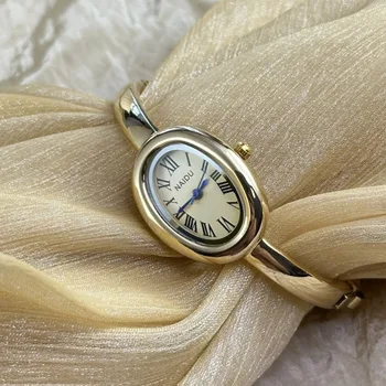 Berühmte Marke Armband Uhr Edelstahl Armband Gold Uhr Mode Kleine Zifferblatt Damen Mädchen Geschenk