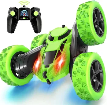 RC Stunt Auto Kinder Doppelseitige Flip 2,4G Fernbedienung 360-Grad-Drehung Off Road Drift RC Auto Geschenke