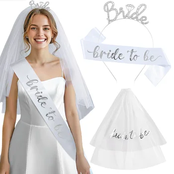 Junggesellinnenabschied Brautschärpe Dekorationen Braut als Geschenk Brautparty Hochzeit