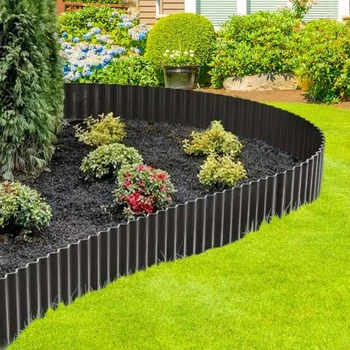 Gartenrandbegrenzung Wetterfeste Landschaftsabgrenzung Gewellte Gartenkantenbegrenzung