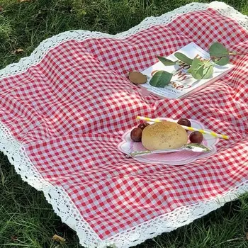 Picknickdecke, dick, wasserdicht, Outdoor-Decke für Camping, Strand & Frühlingsausflüge, tragbar & faltbar