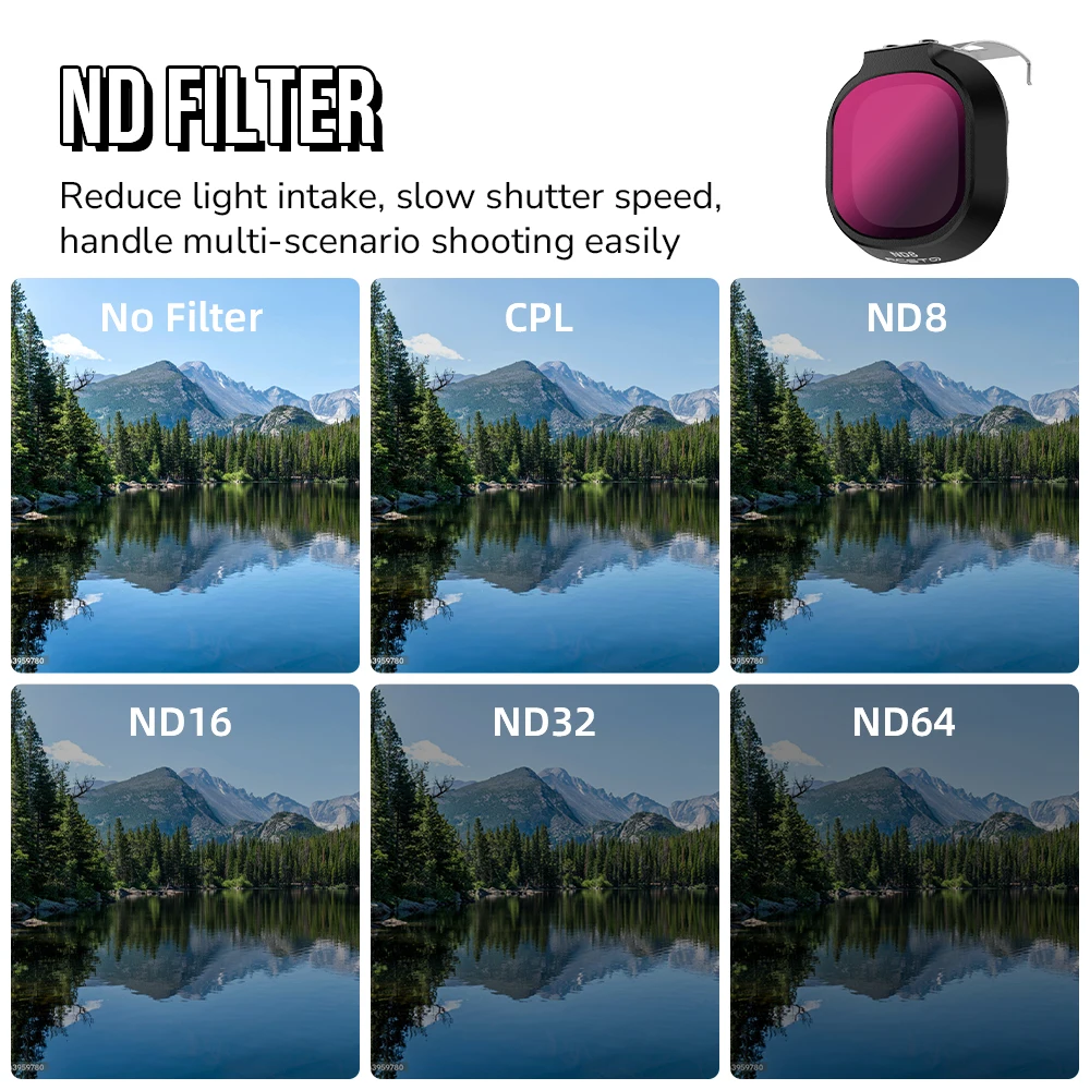 RCSTQ Drohnen-Objektivfilter-Set für DJI Neo2 ND-Filterkit – Bild 6