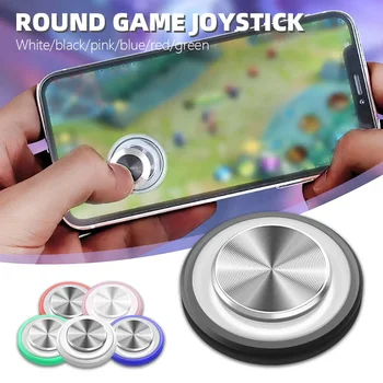 Runder Spiel-Joystick, universeller Handy-Rocker für iPhone und Android, Metallknopf-Controller, Smartphone