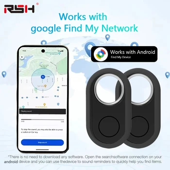 GPS-Tracker für Samsung Android Tracker Funktioniert mit Google Find My Bluetooth Locator Finder Global