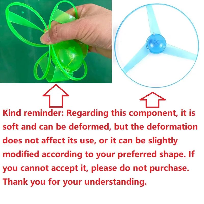 Leuchtende Fliegende Scheibe Propeller-Spielzeug – Bild 4
