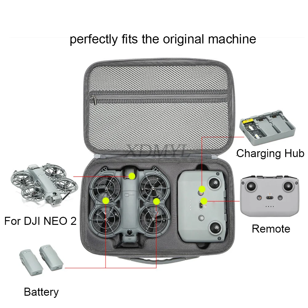 Aufbewahrungstasche für DJI Neo 2 Mini, tragbare Handtasche – Bild 3