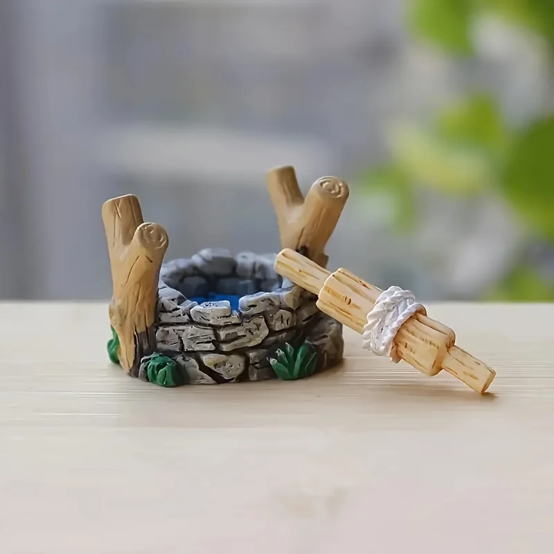 Eine Miniatur-Wunderland-Brunnenstatue – handgefertigte – Bild 2