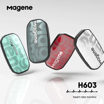 Magene Herzfrequenzmesser geteilter Brustgurt HRM Fitness Tracker Mover Bluetooth ANT Sensor kompatibel Zwift