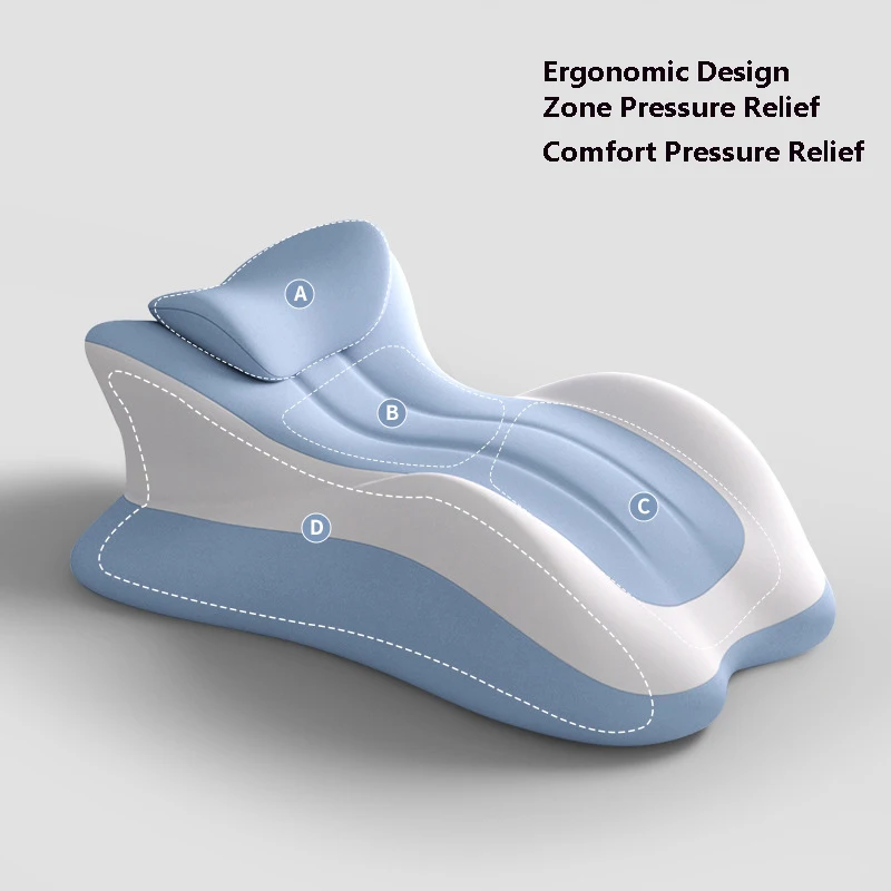 Memory-Schaum-Kissen, ergonomische Unterstützung, Nacken- und – Bild 5