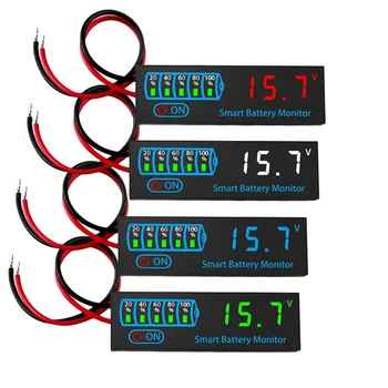 3S-12S 18650 Lithium-Ionen-Lipid-Lithium 7-55V Blei-Säure-Batterie-Leistungsanzeige-Modul Tester LCD-Display