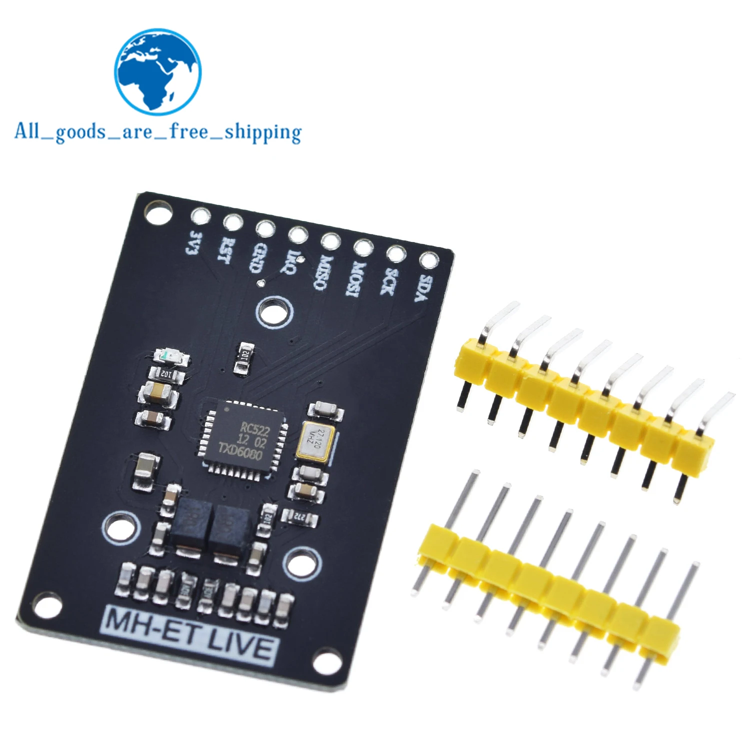 TZT 1/3PCS RFID-Modul RC522 Mini Kits S50 13,56 MHz 6cm mit – Bild 3