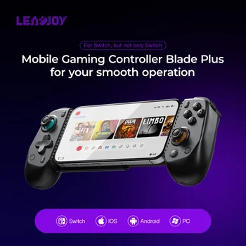 Das kabellose Gamepad LEADJOY Blade Plus unterstützt Switch 1 2/Android/IOS/PC/Pad dehnbare Game-Controller