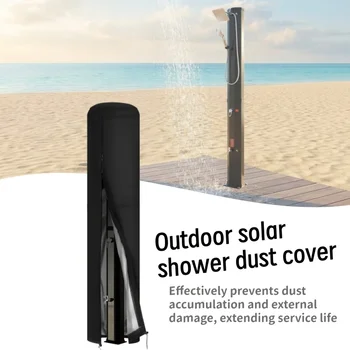 Die Outdoor-Solarduschabdeckung eignet sich zum Schutz vor Staub und Sonne für Solarduschgeräte im Freien