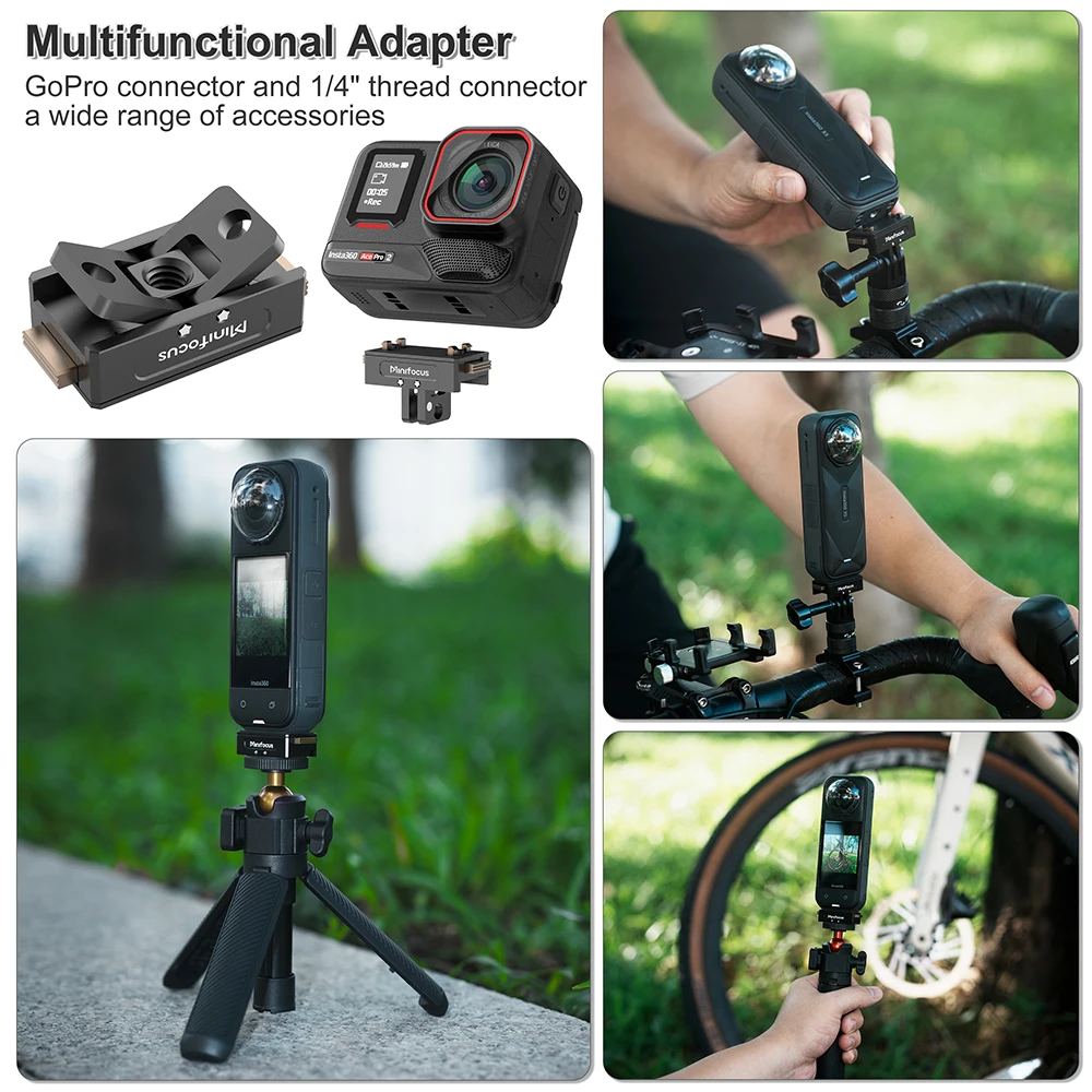 Minifocus Magnetische Adapterhalterung für Insta360 X5 X4 Ace – Bild 3