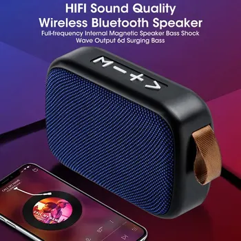 Kabelloser Lautsprecher für den Außenbereich, tragbarer Subwoofer, Mini-Lautsprecher für Zuhause
