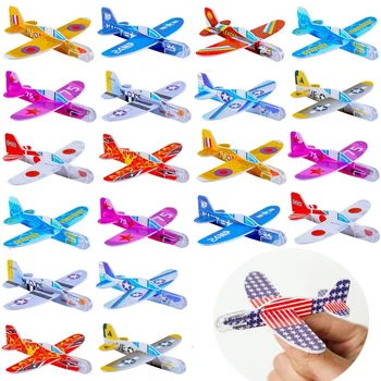 Beutel, Segelflugzeuge, Schaumstoff, zum Zusammenbauen, Flugzeugspielzeug, Kindergeburtstagsgeschenke