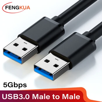 USB 3.0-Verlängerungskabel, USB-Stecker auf Stecker, 5 Gbit/s, schnelle Übertragung, Datenkabel, USB 3.0