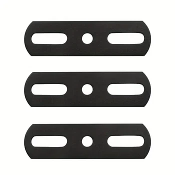 3er-Set Flache Stützhalterungen Reparatur-Verbindungsplatten Bettgestell-Befestigungsverbinder Gerade