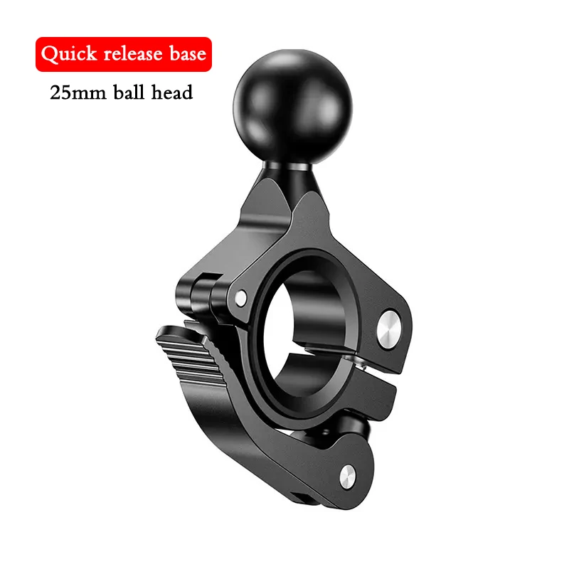 1 Zoll Kugelkopf Adapter Halterung Basis Motorrad Lenker – Bild 5