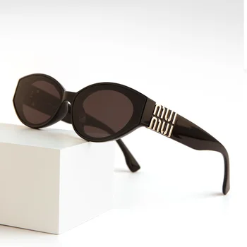 2025 Glamouröse Mode-Sonnenbrille für Damen Luxuriöse Ovale Designer-Brille für Herren Trendige Klassische