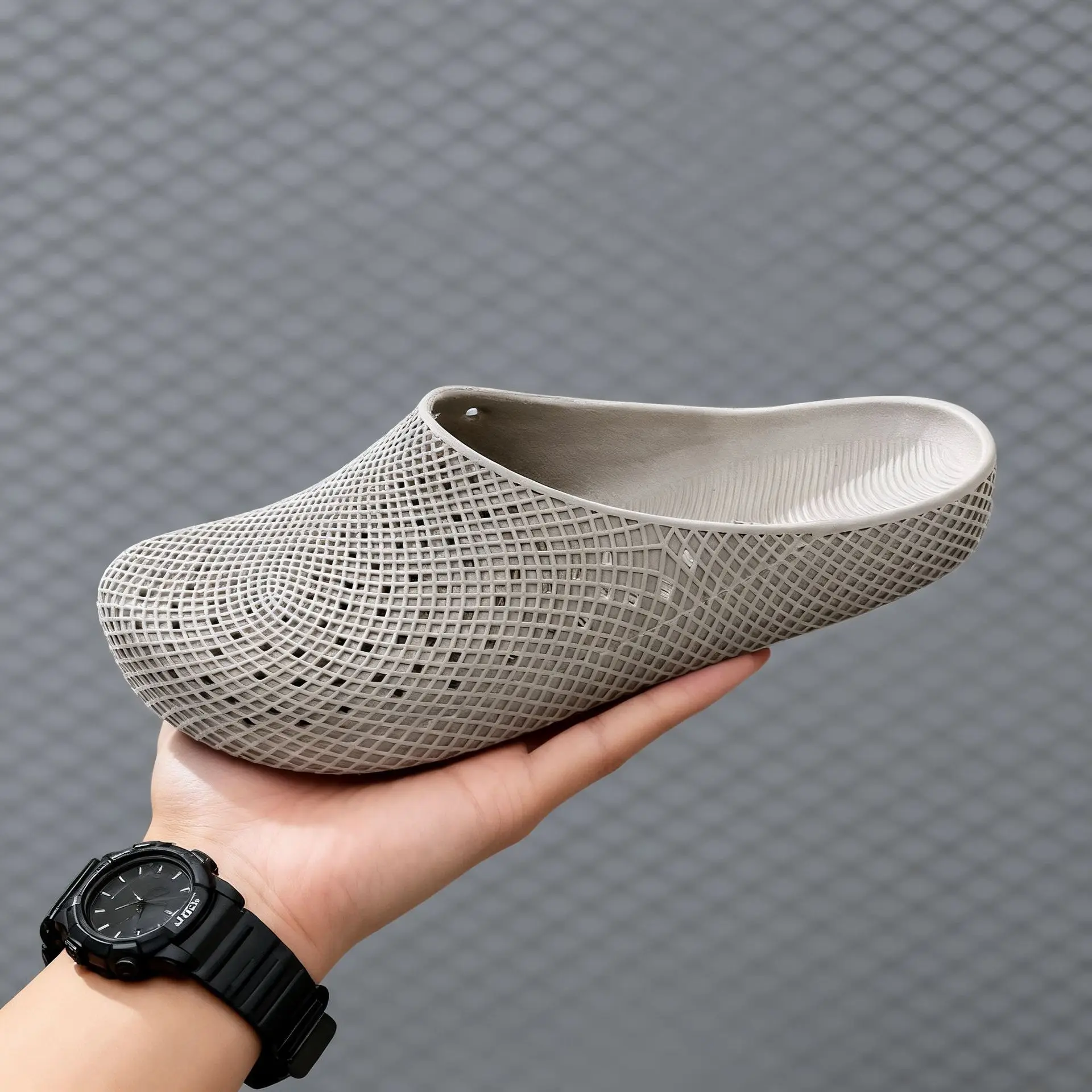 Sommerliche, atmungsaktive, leichte Herren-Clogs mit – Bild 3