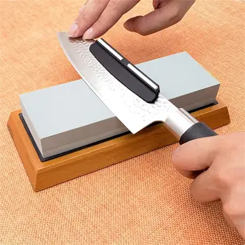 Professionelle Kunststoff Winkel Guide Schärfen Stein Küche Messer Spitzer Messer Werkzeuge Schärfe Klinge
