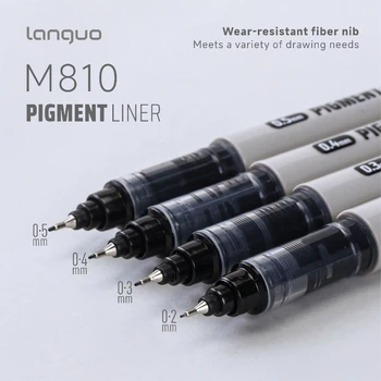 LANGUO 0,2/0,5mm Stiftspitzengröße Pigment-Liner Gelstifte Wasserfest Verschmierfrei Fineliner Stifte Schul