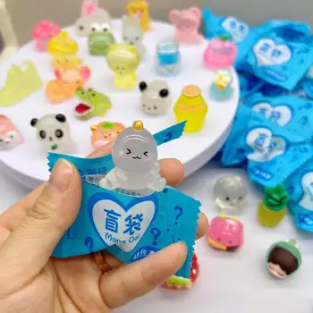 Leuchtende Mini-Überraschungs-Blindbags, Niedliche Leuchtende Figuren in Verschiedenen Farben (50 Stück)