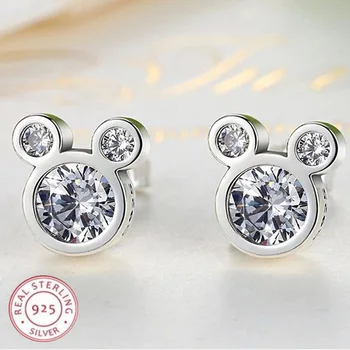 Ohrringe aus 925er-Sterlingsilber, für Damen, Modeschmuck, Hochzeit, Verlobung, Party, Geschenke