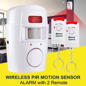 Wireless Motion Sensor Alarm Sicherheits detektor Indoor Outdoor Alarm Systeem traf Affesbediening Voor Thuis