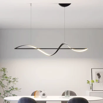 Moderne LED-Leuchten für Wohnzimmer Pendelleuchte Hängelampe für Esstisch Küche Garderobe Büro Heim-Dekor