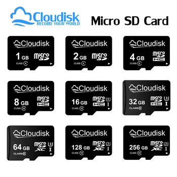 Cloudisk Micro SD Speicherkarte U3 128GB 64GB 32GB 256GB V30 C10 16GB 8GB 4GB 2GB 1GB A1 MicroSD-Karten