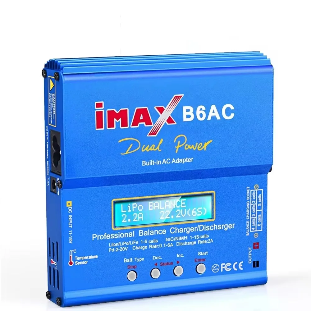 Imax B6 AC RC Ladegerät 80W B6AC 6A Balance Ladegerät Digital – Bild 6