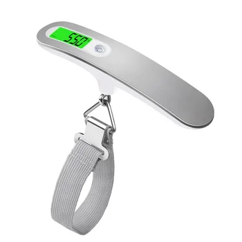 LCD Digital Gepäck Waage 50kg X 10g Tragbare Elektronische Waage Gewicht Balance Koffer Reisetasche Hängen