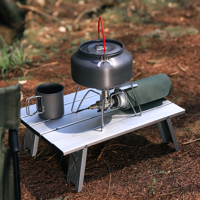 Westtune mini camping tisch ultraleicht tragbar aluminium – Bild 6