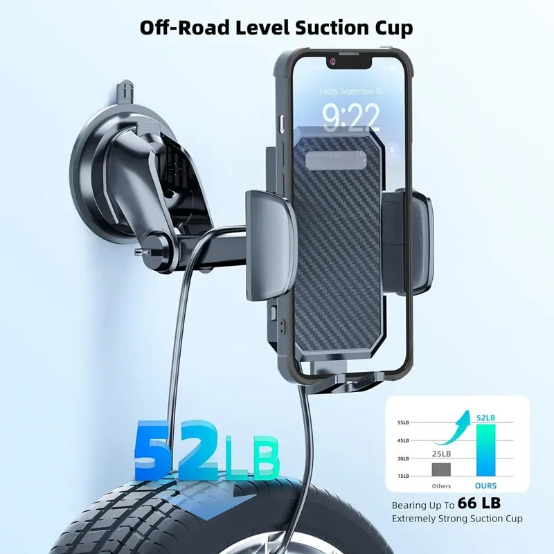 Autotelefonhalter 360° °   Windschutzscheibe, mobile – Bild 6