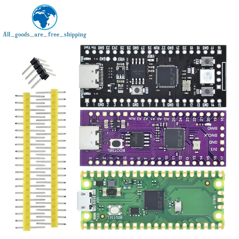 Raspberry Pi Pico Board RP2040 TYPE-C / MICRO Dual-Core 264 – Bild 2